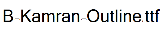 B-Kamran-Outline