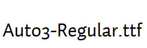Auto3-Regular