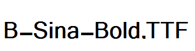B-Sina-Bold