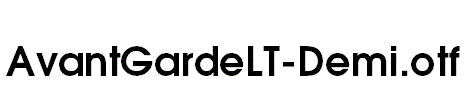 AvantGardeLT-Demi