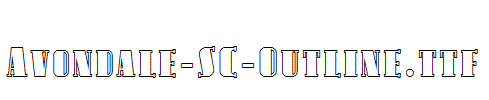 Avondale-SC-Outline