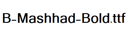 B-Mashhad-Bold