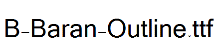 B-Baran-Outline