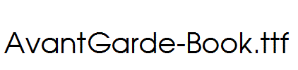 AvantGarde-Book