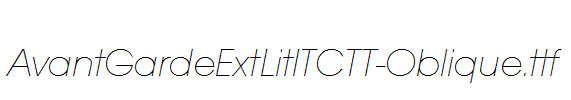 AvantGardeExtLitITCTT-Oblique