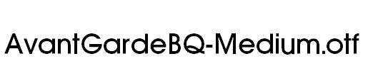 AvantGardeBQ-Medium
