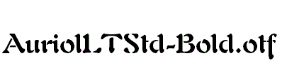 AuriolLTStd-Bold