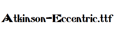 Atkinson-Eccentric
