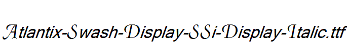 Atlantix-Swash-Display-SSi-Display-Italic