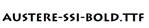 Austere-SSi-Bold