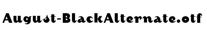 August-BlackAlternate