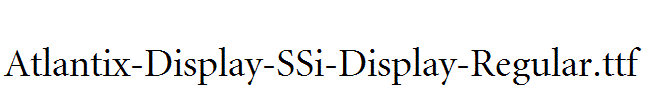 Atlantix-Display-SSi-Display-Regular