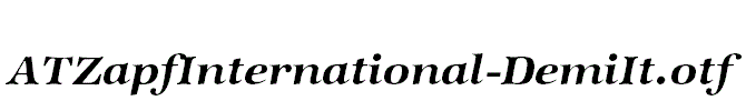 ATZapfInternational-DemiIt