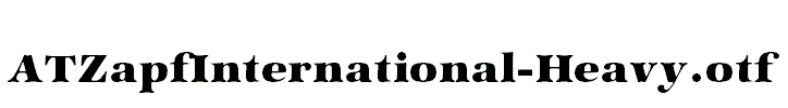 ATZapfInternational-Heavy