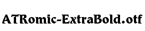 ATRomic-ExtraBold