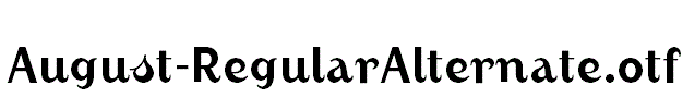 August-RegularAlternate