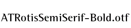 ATRotisSemiSerif-Bold