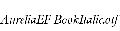 AureliaEF-BookItalic