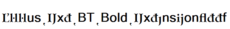 Arrus-Ext-BT-Bold-Extension