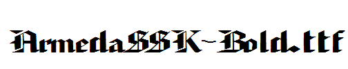 ArmedaSSK-Bold