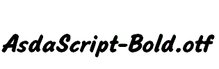 AsdaScript-Bold