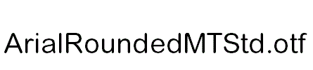 ArialRoundedMTStd