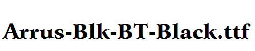 Arrus-Blk-BT-Black