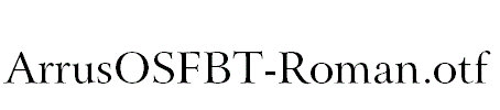 ArrusOSFBT-Roman