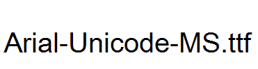 Arial-Unicode-MS