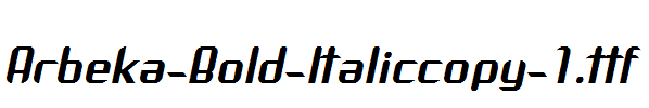 Arbeka-Bold-Italiccopy-1