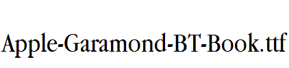 Apple-Garamond-BT-Book