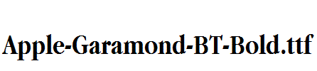 Apple-Garamond-BT-Bold