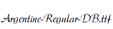 Argentine-Regular-DB