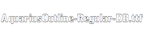 AquariusOutline-Regular-DB