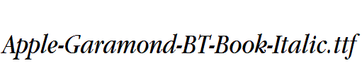 Apple-Garamond-BT-Book-Italic