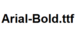Arial-Bold