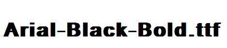Arial-Black-Bold