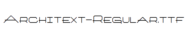 Architext-Regular