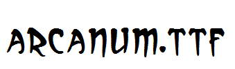 Arcanum