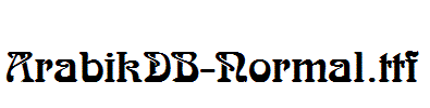 ArabikDB-Normal