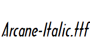 Arcane-Italic