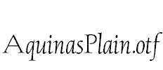 AquinasPlain