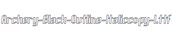 Archery-Black-Outline-Italiccopy-1