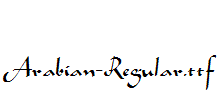 Arabian-Regular
