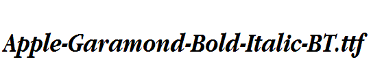 Apple-Garamond-Bold-Italic-BT