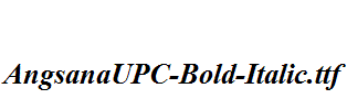 AngsanaUPC-Bold-Italic