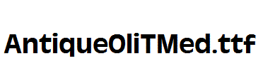 AntiqueOliTMed
