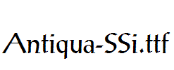 Antiqua-SSi