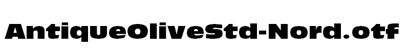 AntiqueOliveStd-Nord