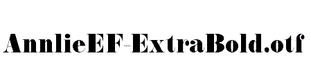 AnnlieEF-ExtraBold